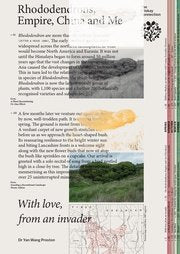 Rhododendrons, Empire, China and Me