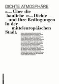 Dichte Atmosphäre