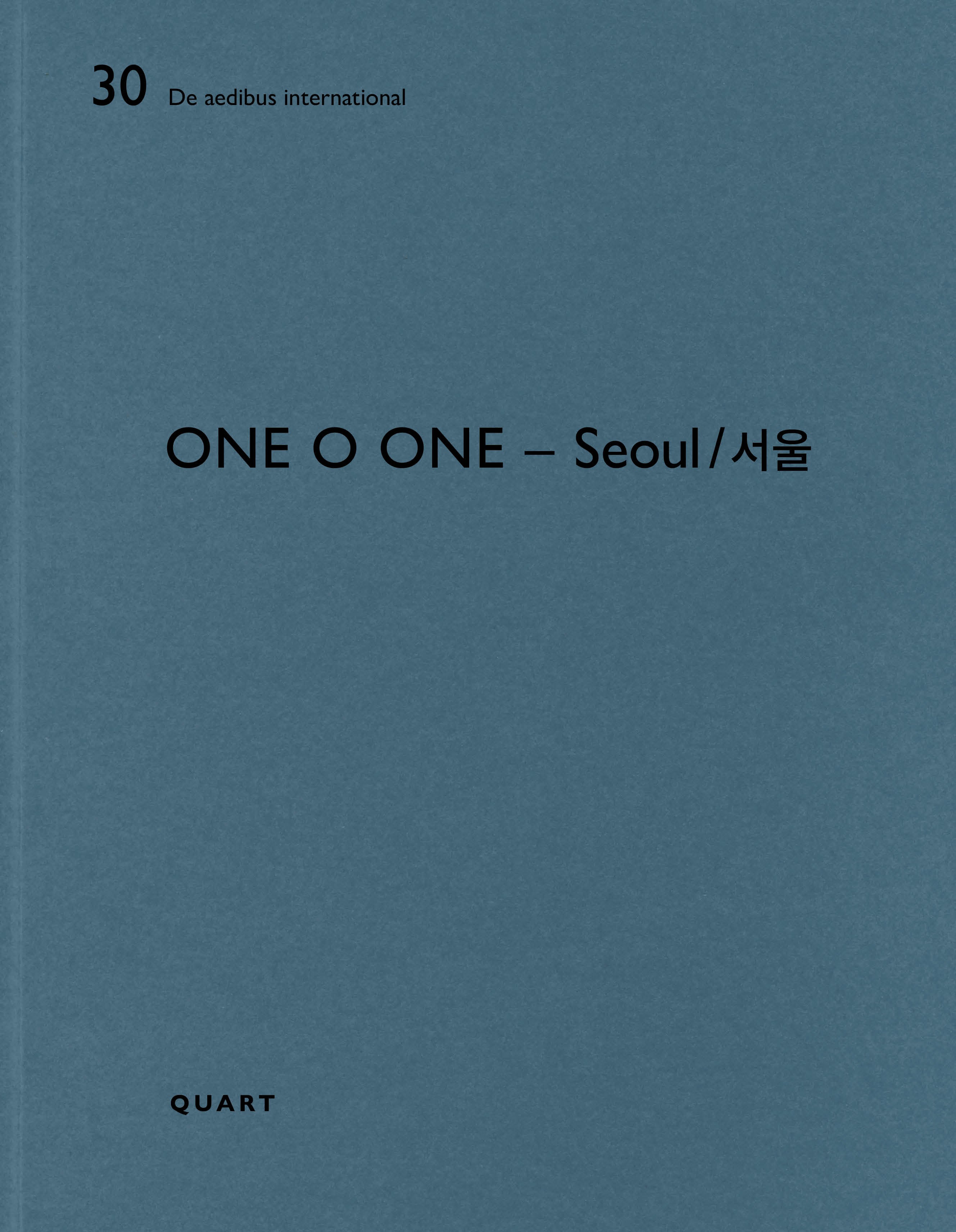 One O One – Seoul / 서울