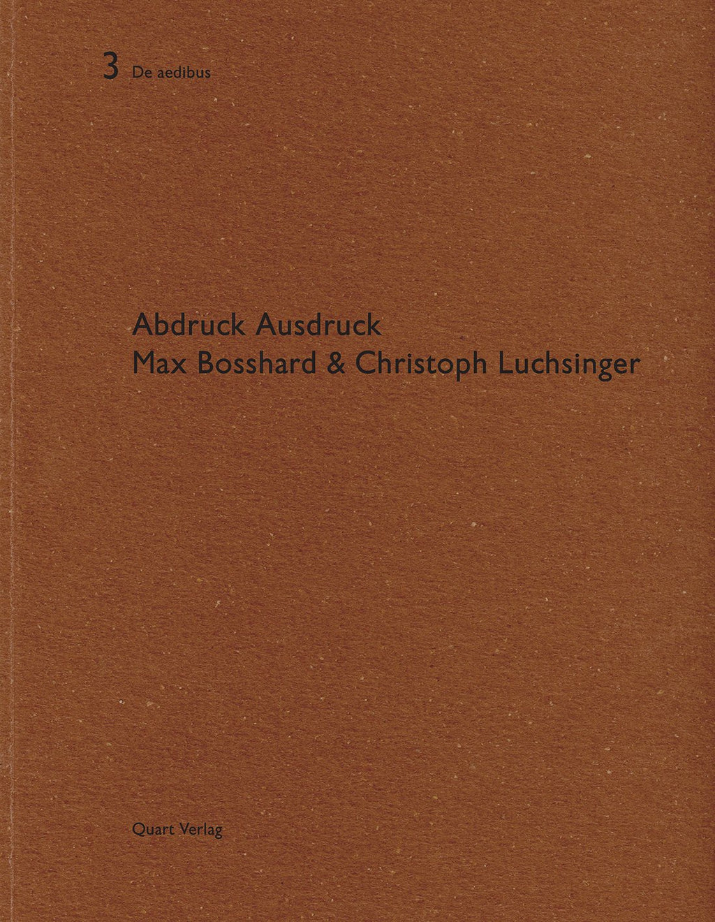 Max Bosshard & Christoph Luchsinger
