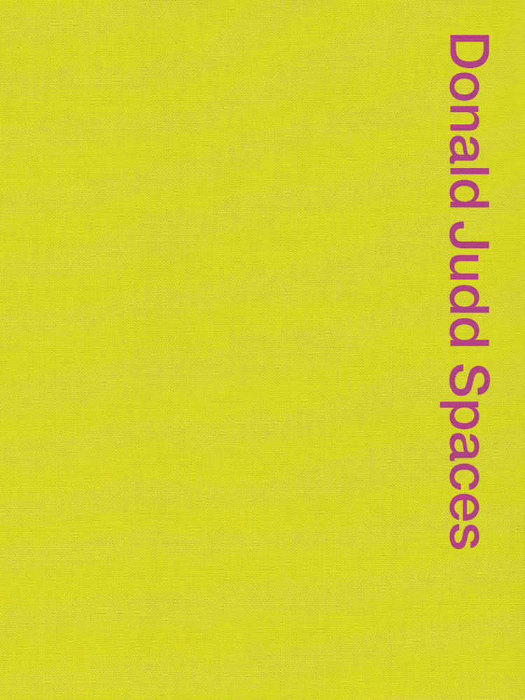 Donald Judd "Spaces"