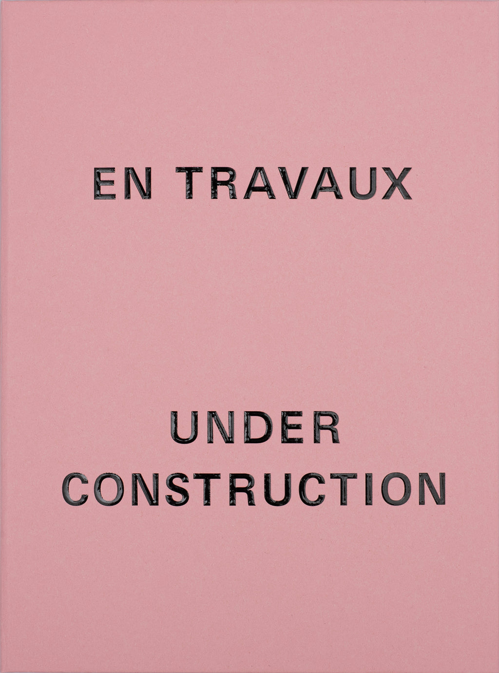 En travaux !