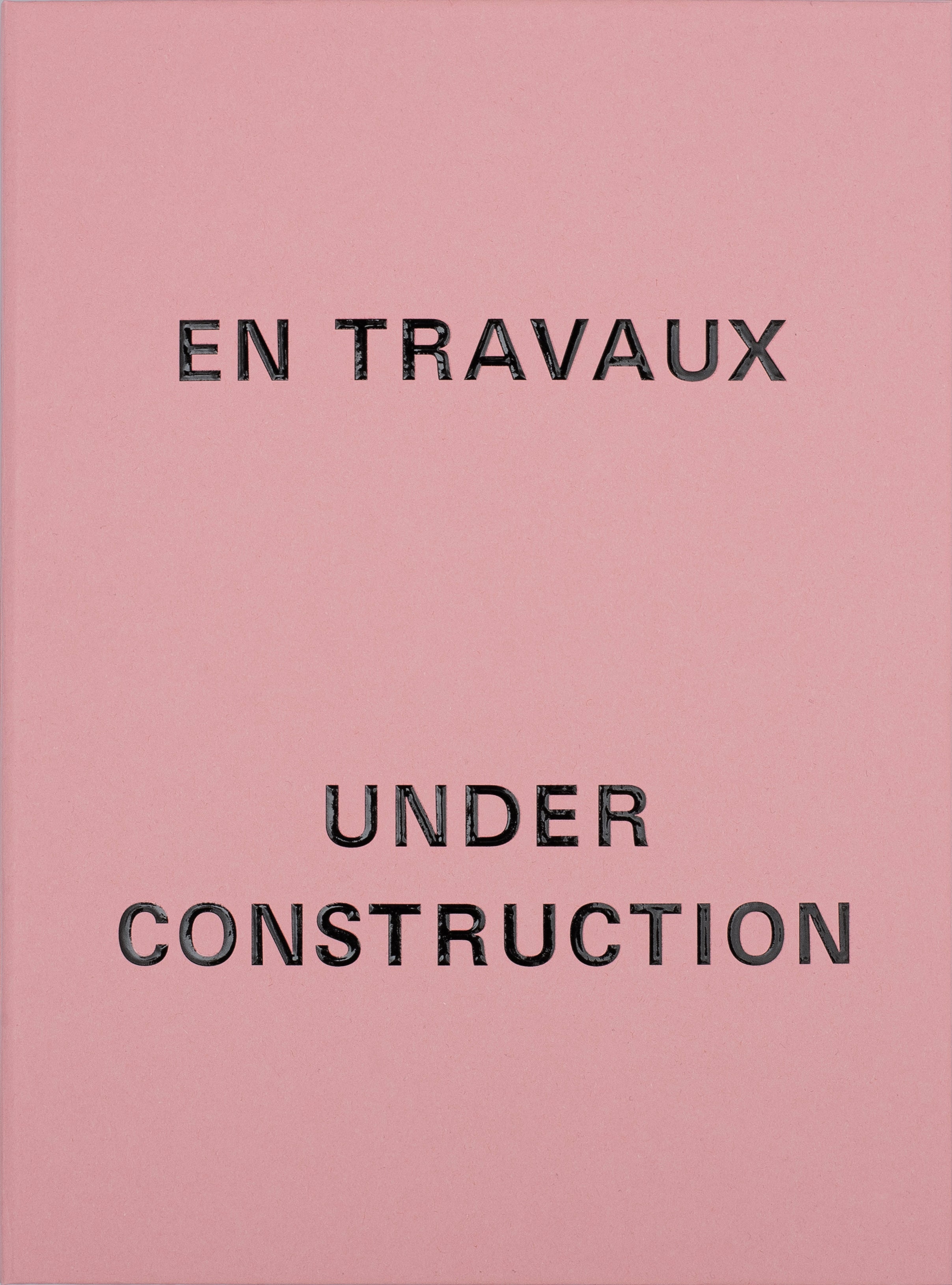 En travaux !