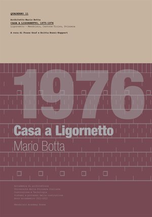 Casa a Ligornetto 1976