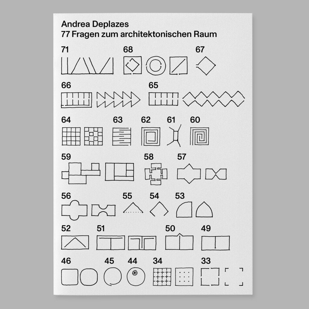 77 Fragen zum architektonischen Raum