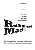 Raum und Macht